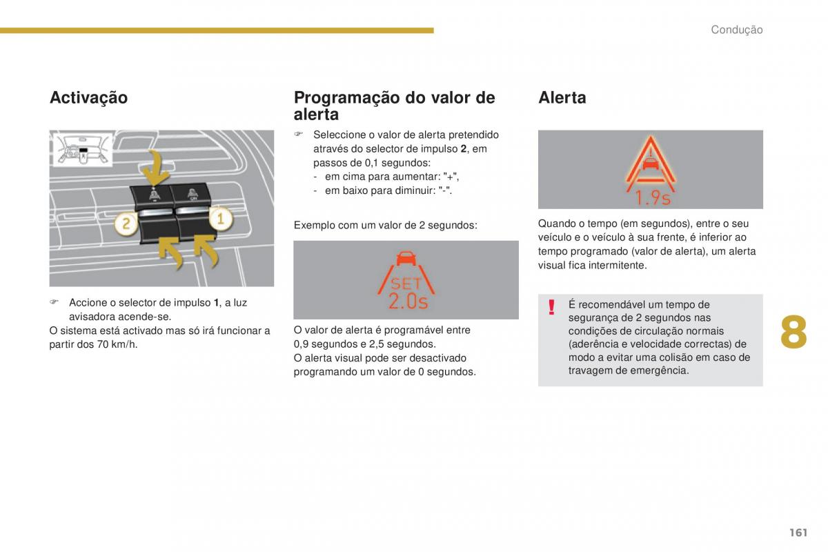 Peugeot 5008 II 2 manual del propietario / page 163