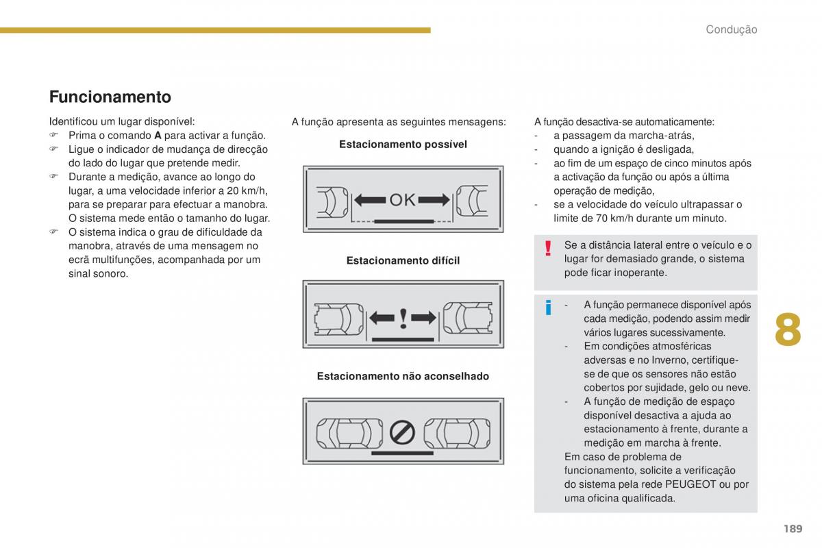 Peugeot 5008 II 2 manual del propietario / page 191