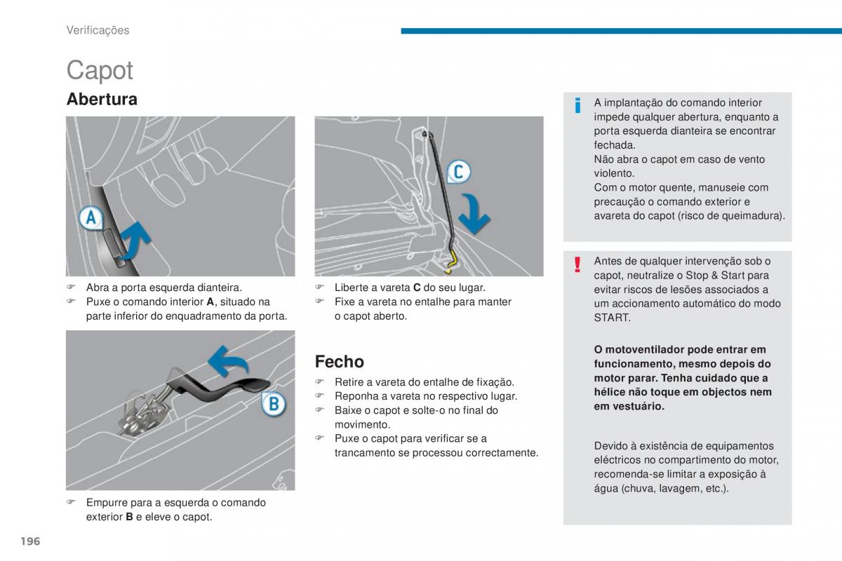 Peugeot 5008 II 2 manual del propietario / page 198