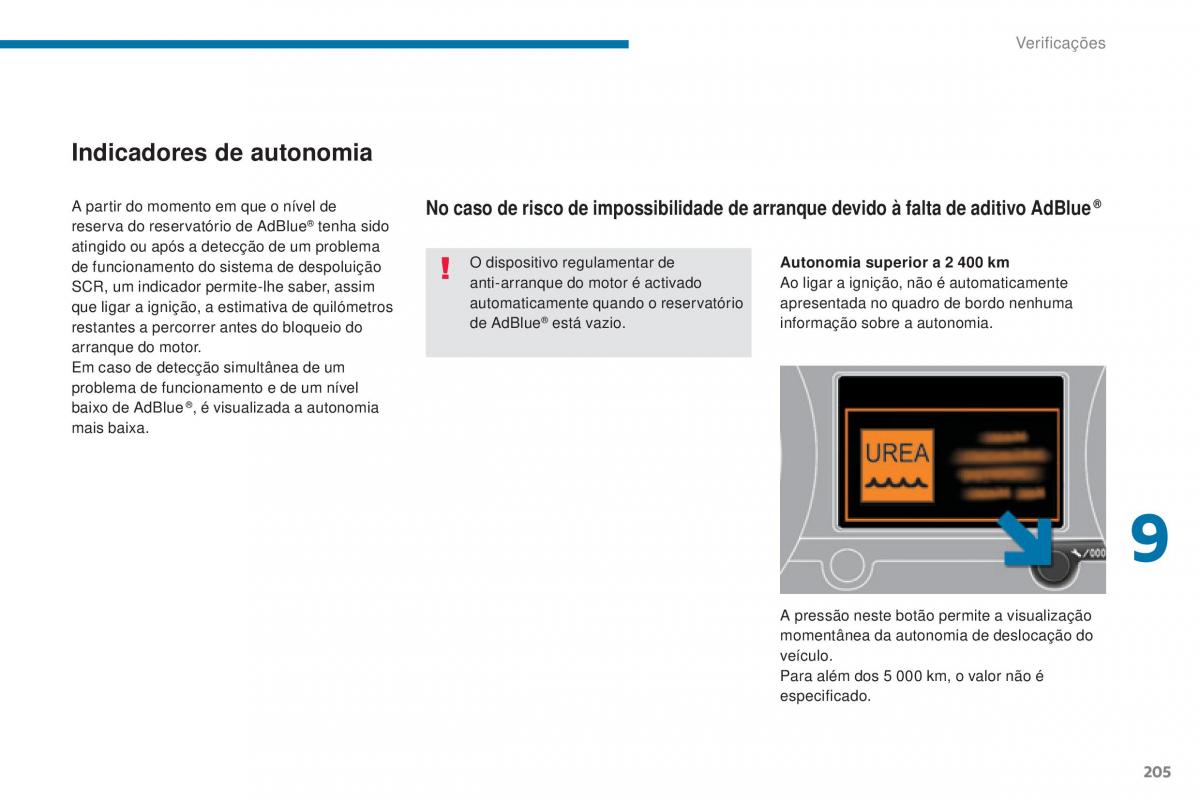 Peugeot 5008 II 2 manual del propietario / page 207