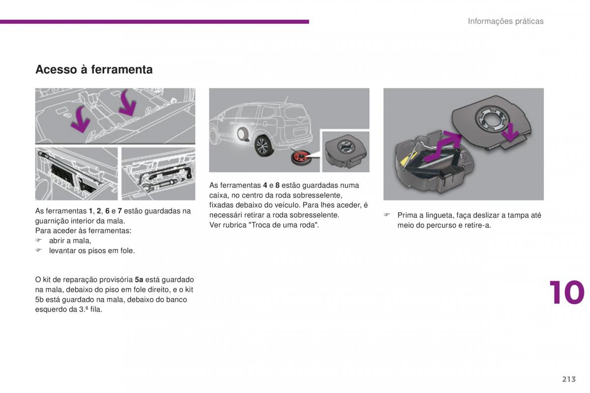 Peugeot 5008 II 2 manual del propietario / page 215