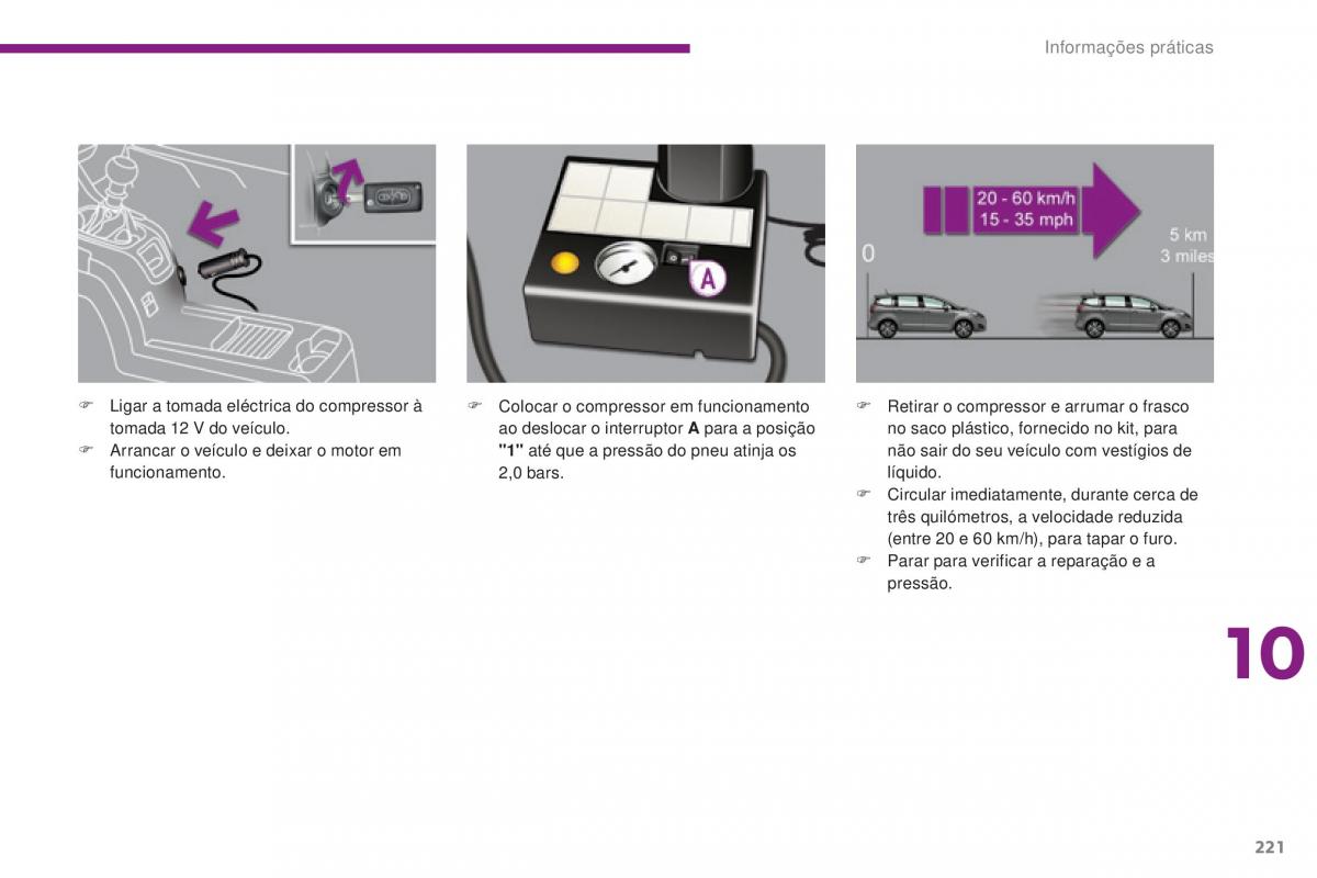 Peugeot 5008 II 2 manual del propietario / page 223