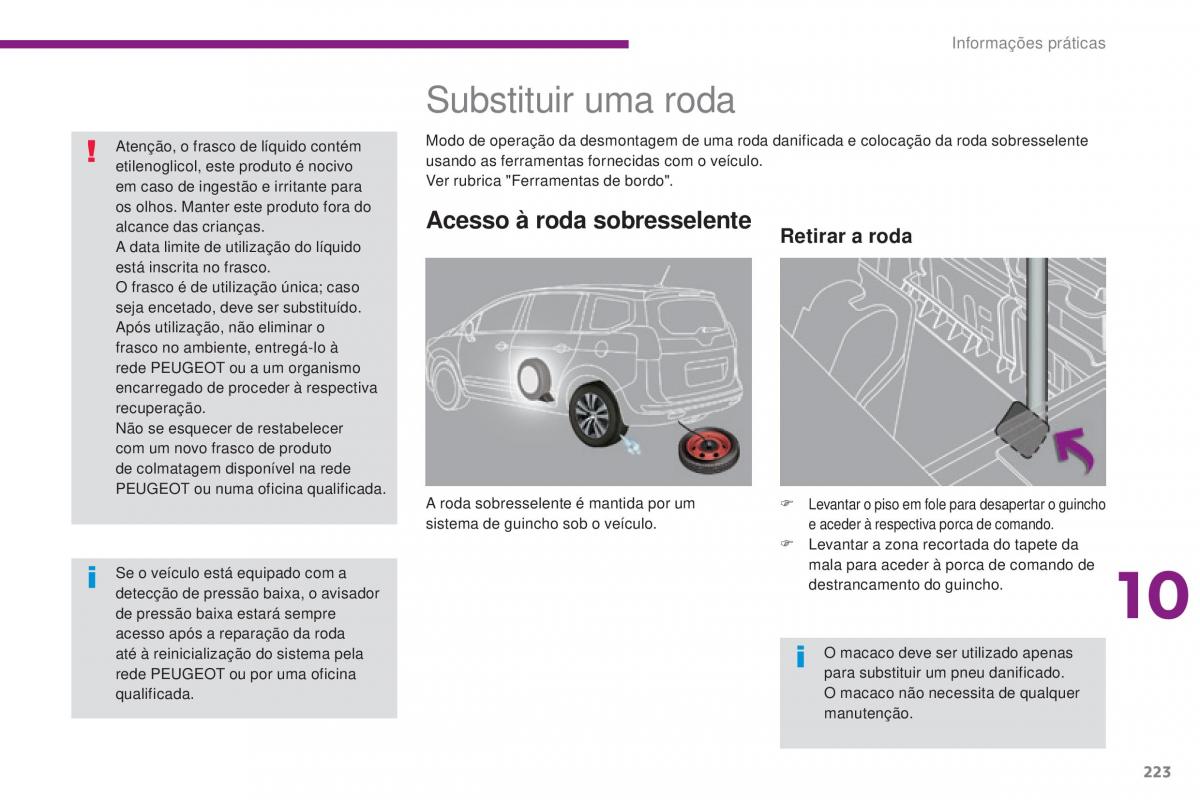 Peugeot 5008 II 2 manual del propietario / page 225