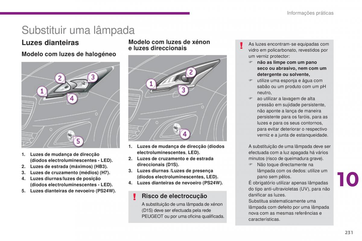 Peugeot 5008 II 2 manual del propietario / page 233