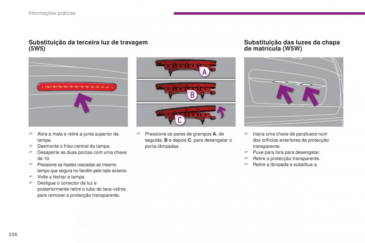 Peugeot 5008 II 2 manual del propietario / page 238