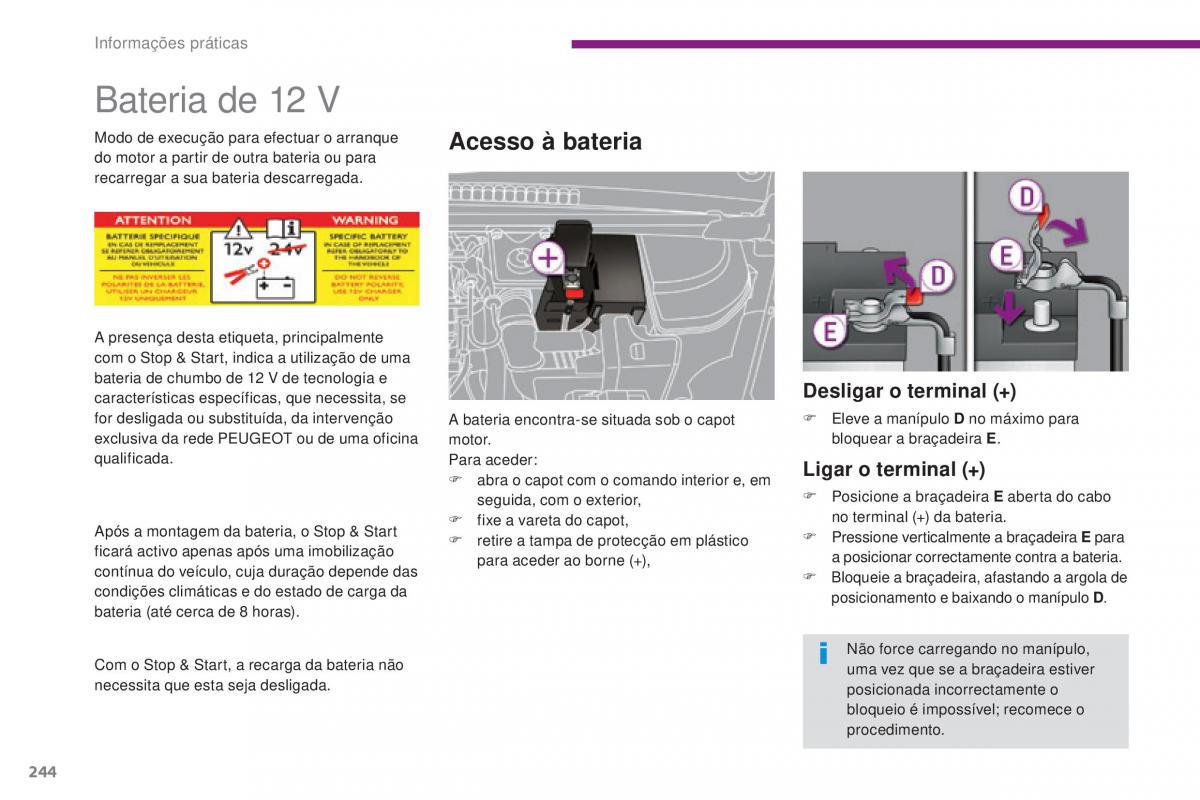 Peugeot 5008 II 2 manual del propietario / page 246