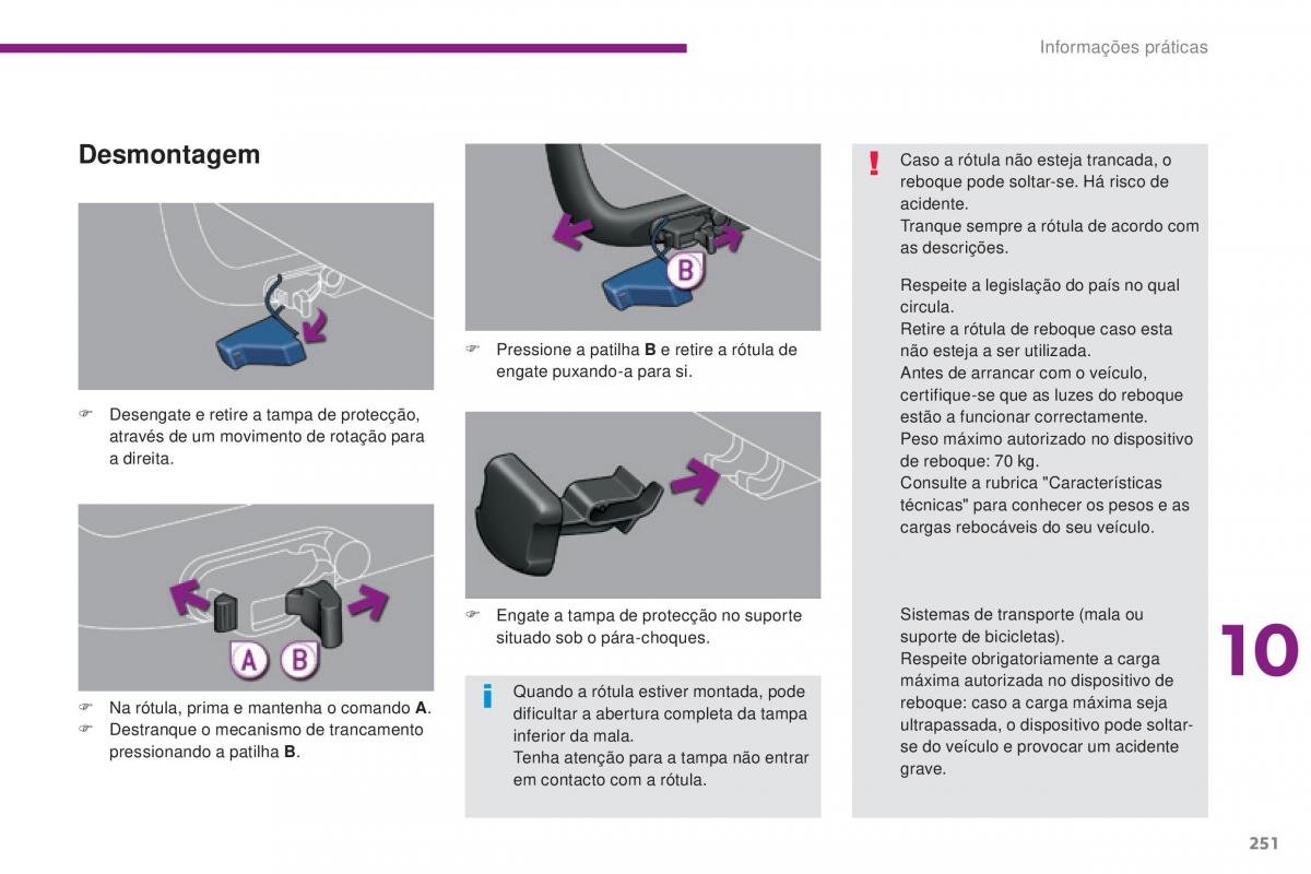 Peugeot 5008 II 2 manual del propietario / page 253