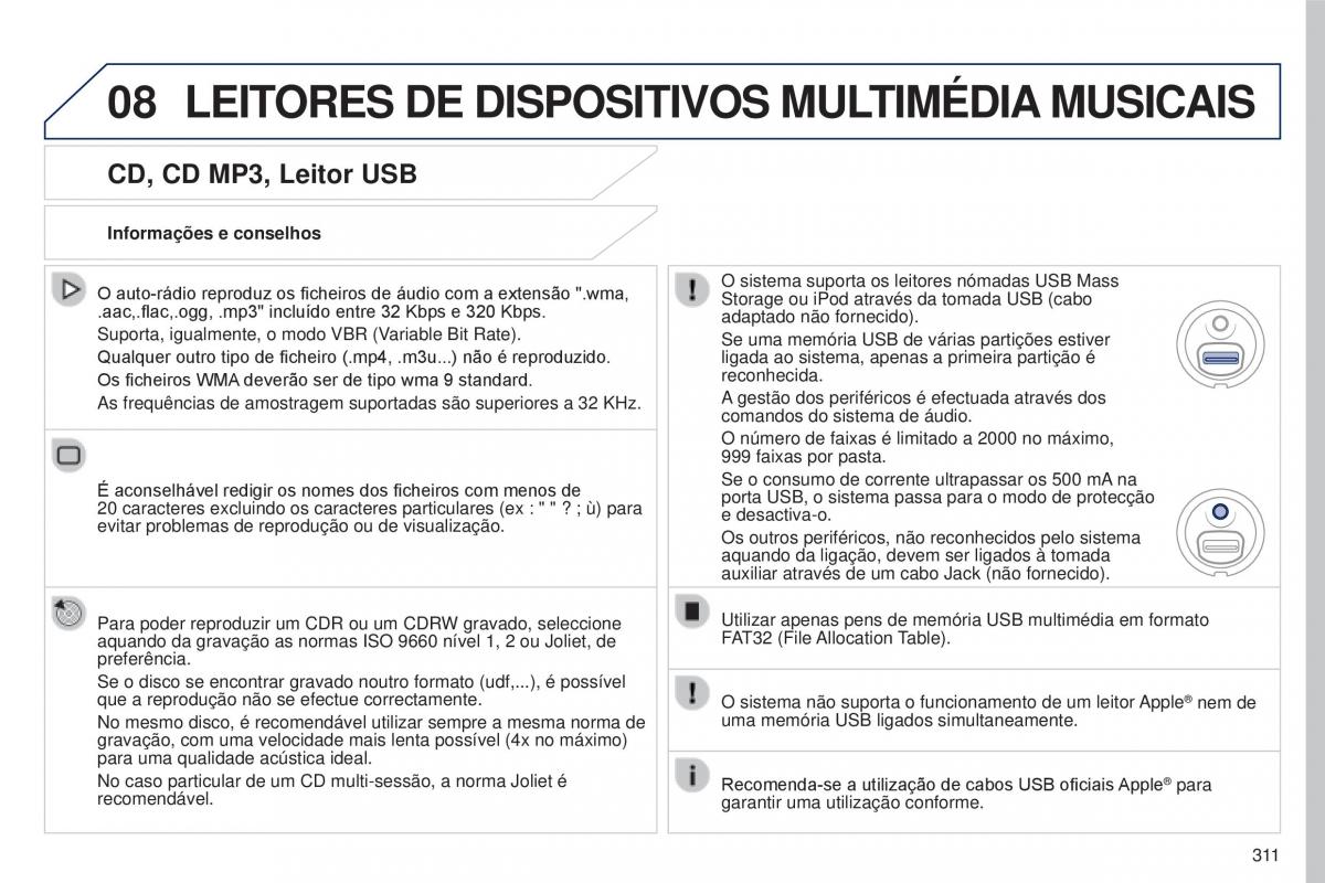 Peugeot 5008 II 2 manual del propietario / page 313