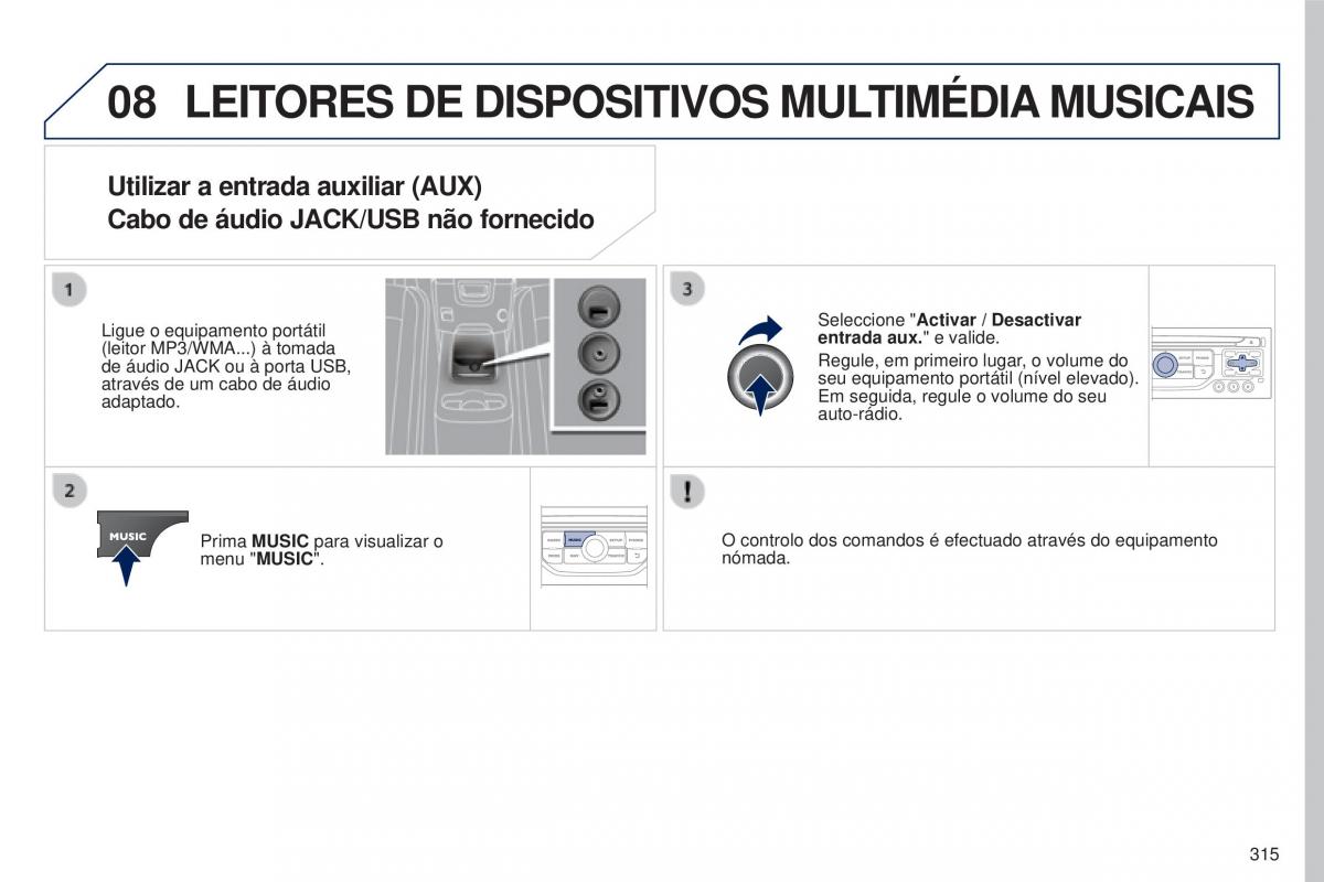 Peugeot 5008 II 2 manual del propietario / page 317