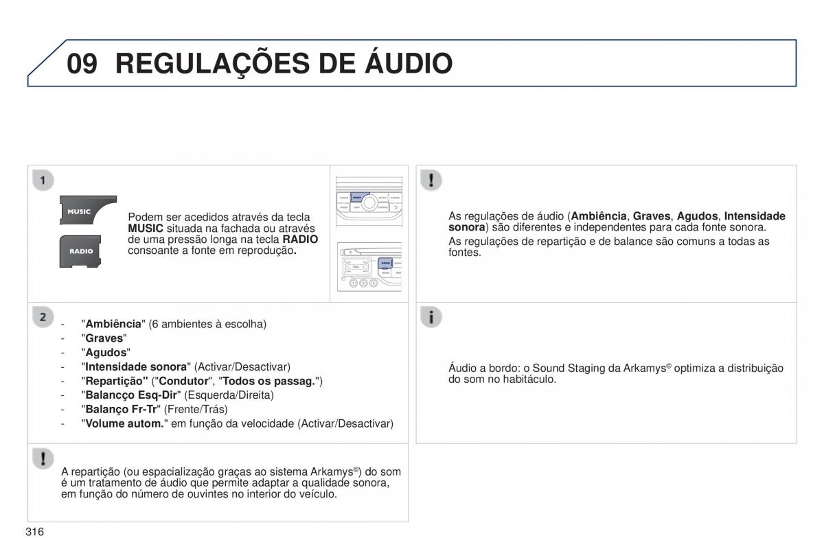 Peugeot 5008 II 2 manual del propietario / page 318