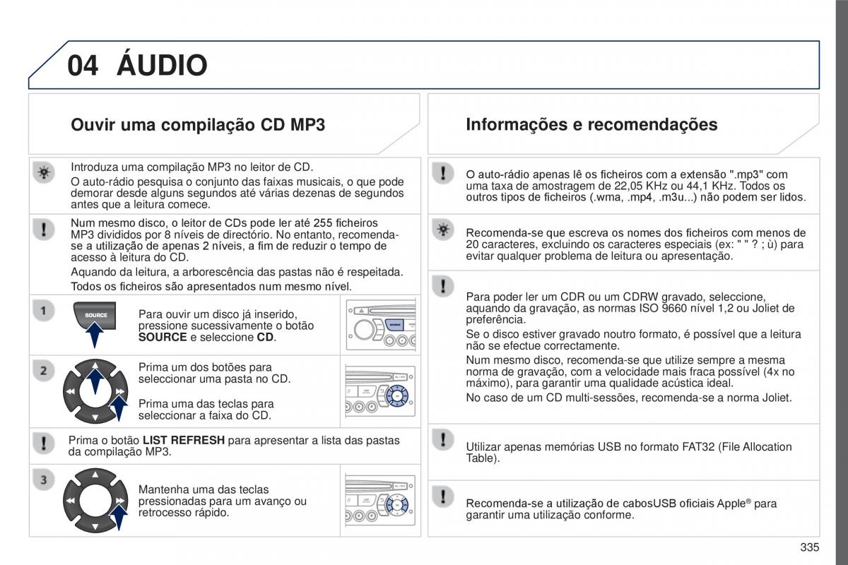 Peugeot 5008 II 2 manual del propietario / page 337