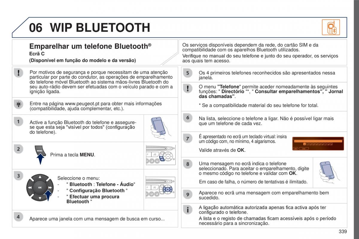 Peugeot 5008 II 2 manual del propietario / page 341