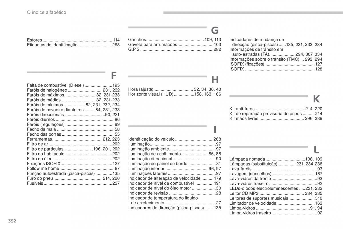 Peugeot 5008 II 2 manual del propietario / page 354