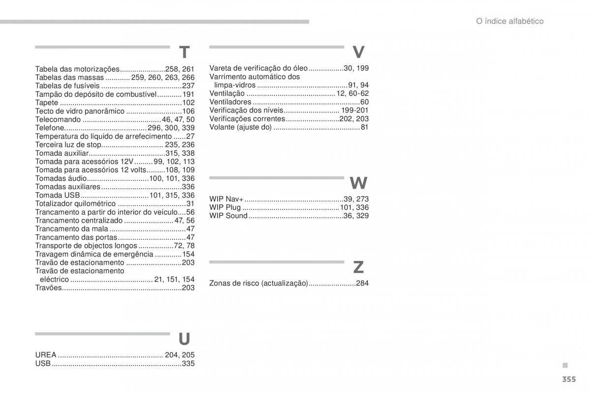 Peugeot 5008 II 2 manual del propietario / page 357