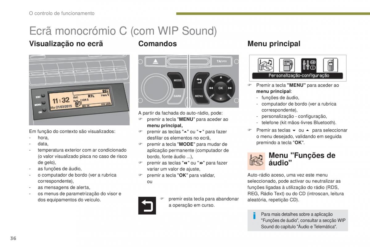 Peugeot 5008 II 2 manual del propietario / page 38