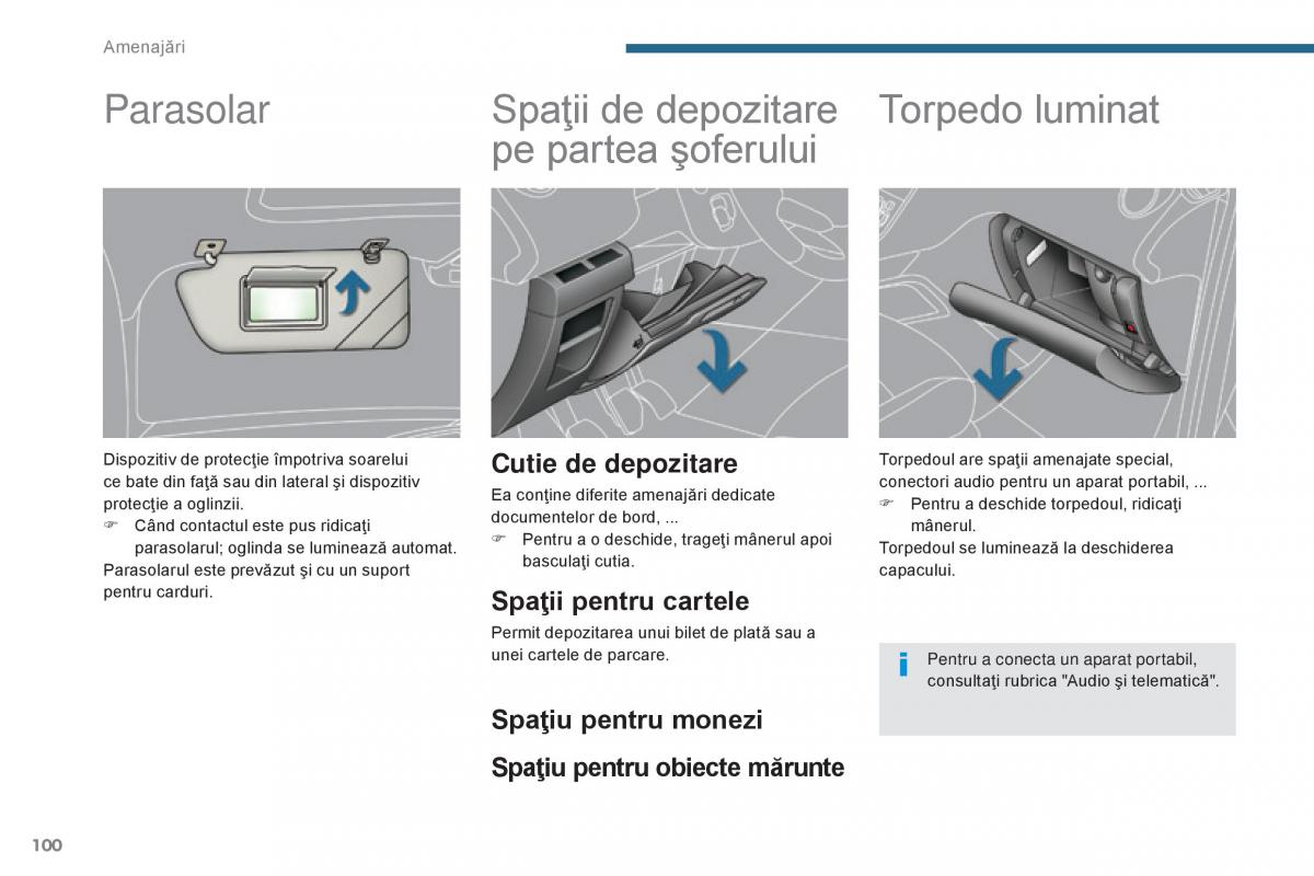 Peugeot 5008 II 2 manualul proprietarului / page 102