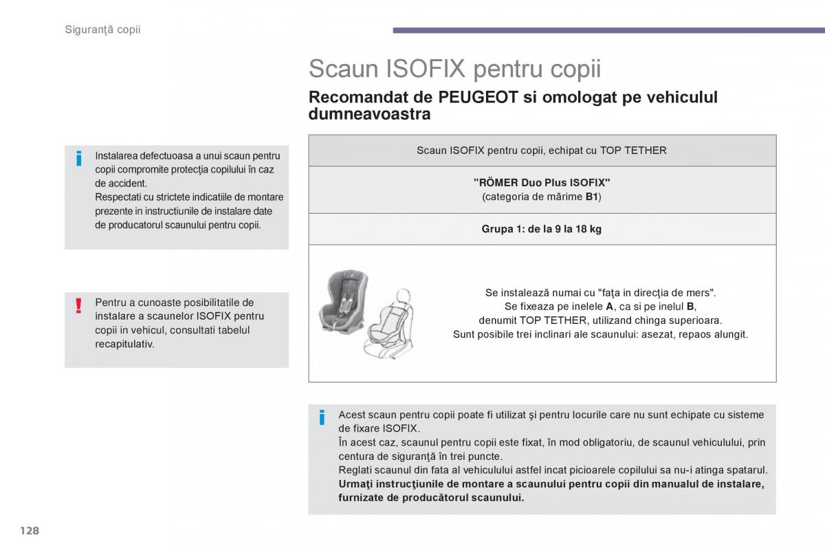 Peugeot 5008 II 2 manualul proprietarului / page 130