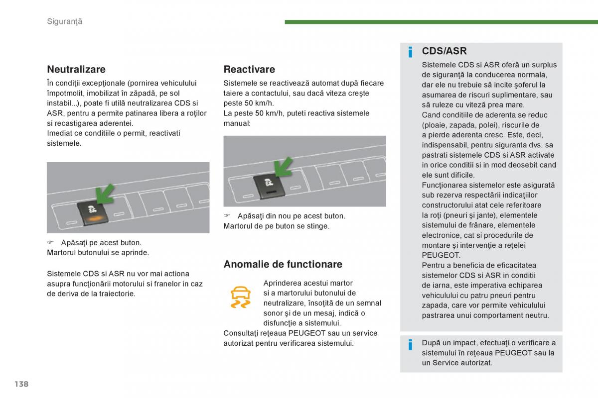 Peugeot 5008 II 2 manualul proprietarului / page 140