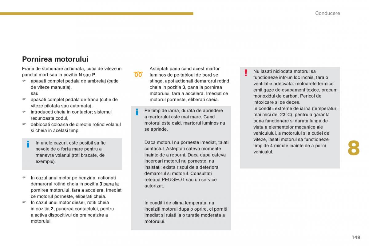 Peugeot 5008 II 2 manualul proprietarului / page 151