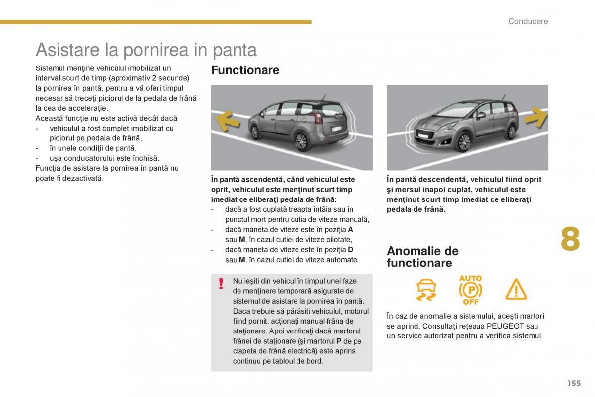 Peugeot 5008 II 2 manualul proprietarului / page 157