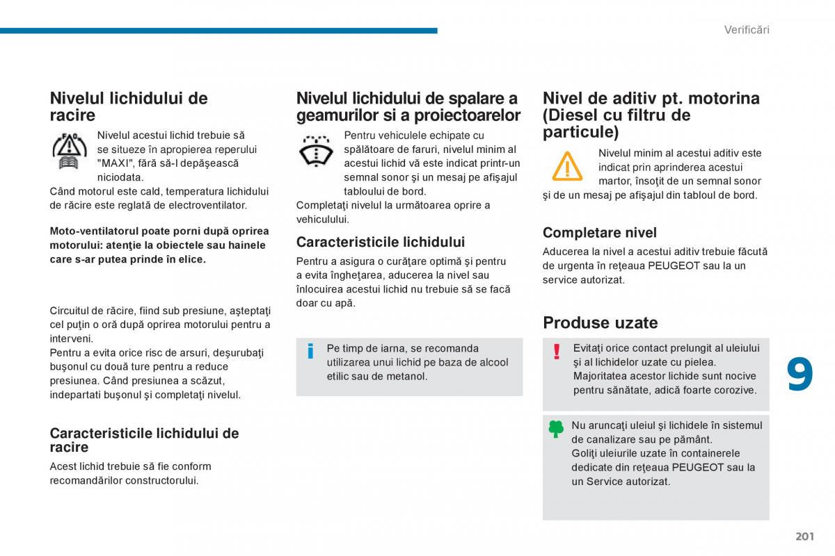 Peugeot 5008 II 2 manualul proprietarului / page 203