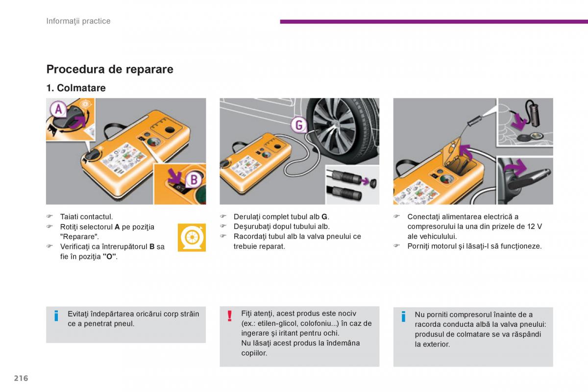 Peugeot 5008 II 2 manualul proprietarului / page 218