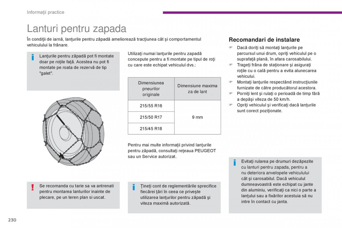 Peugeot 5008 II 2 manualul proprietarului / page 232