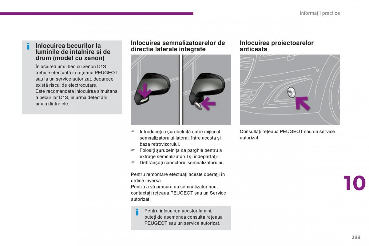 Peugeot 5008 II 2 manualul proprietarului / page 235