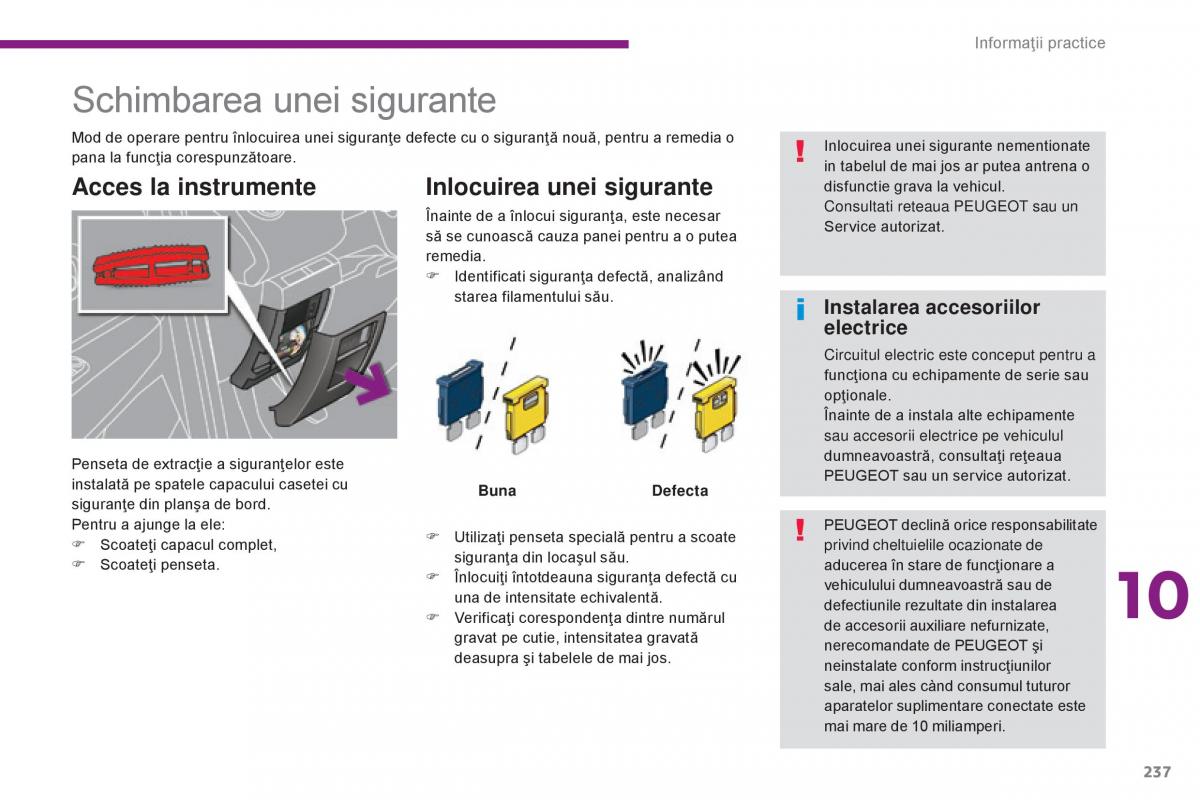 Peugeot 5008 II 2 manualul proprietarului / page 239
