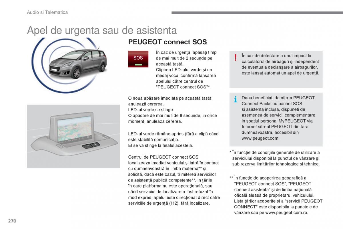 Peugeot 5008 II 2 manualul proprietarului / page 272