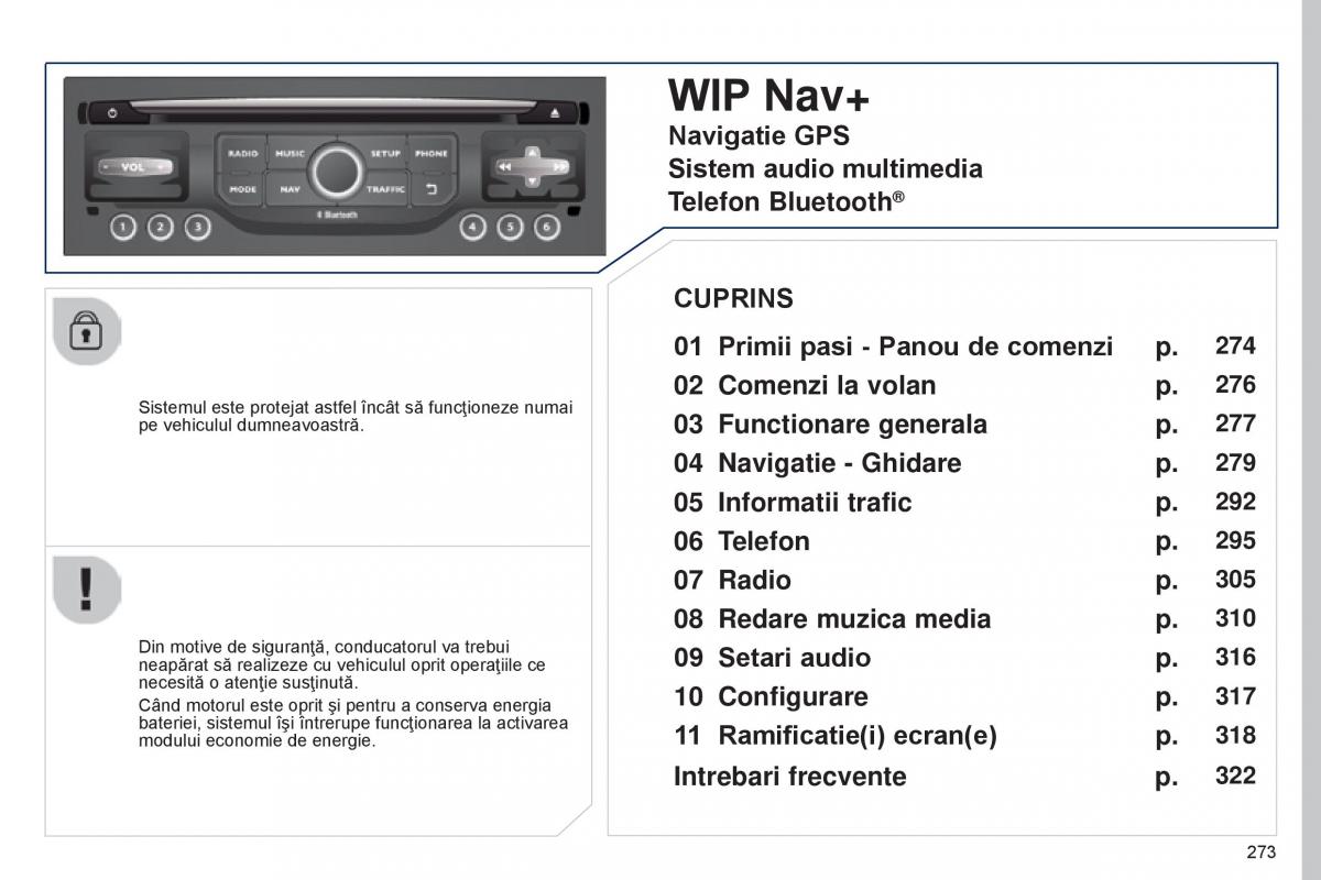 Peugeot 5008 II 2 manualul proprietarului / page 275