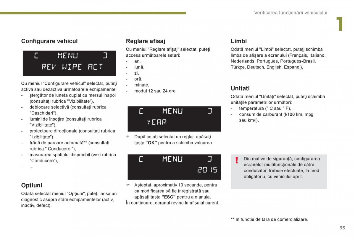 Peugeot 5008 II 2 manualul proprietarului / page 35