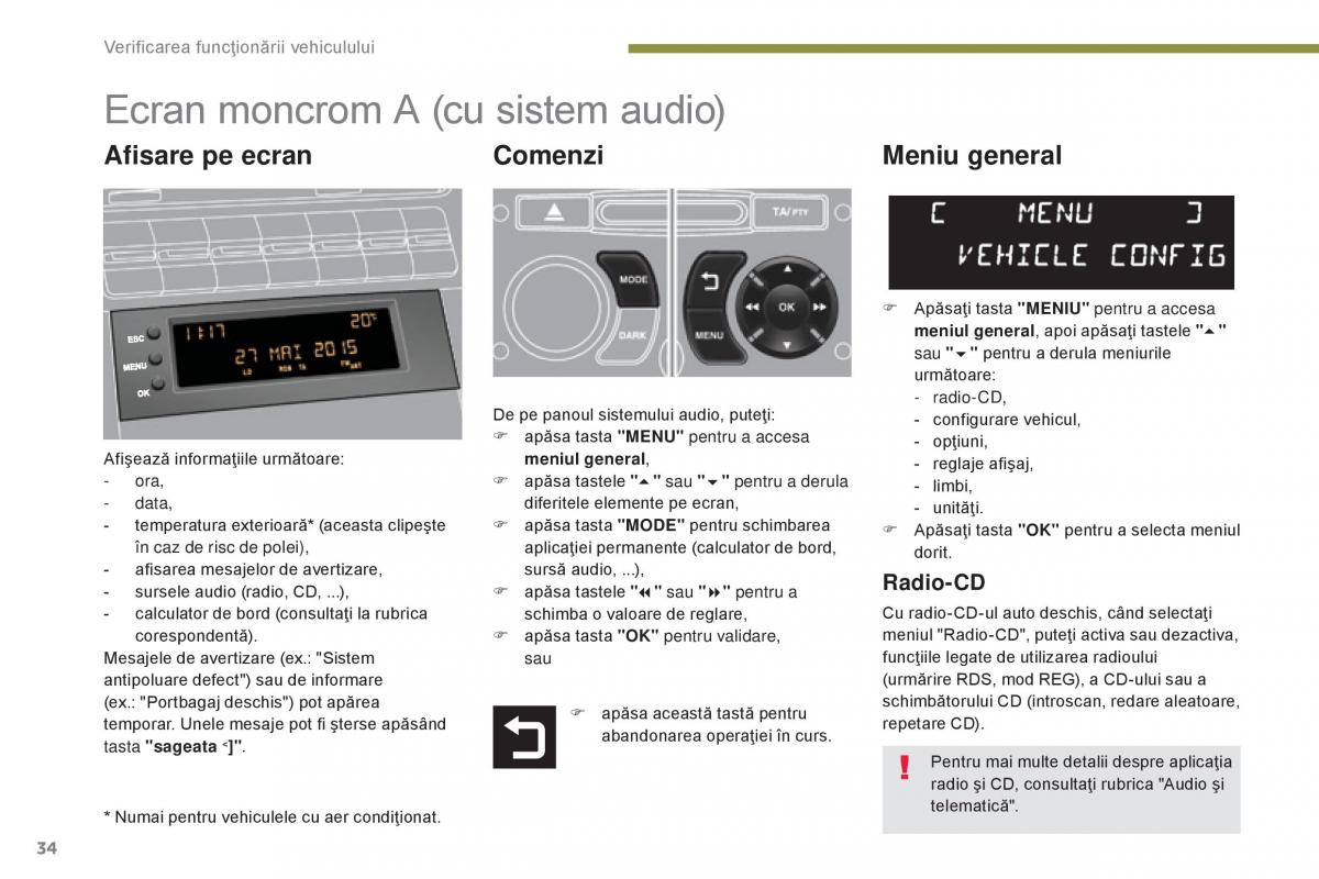 Peugeot 5008 II 2 manualul proprietarului / page 36