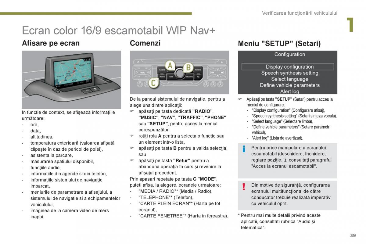 Peugeot 5008 II 2 manualul proprietarului / page 41