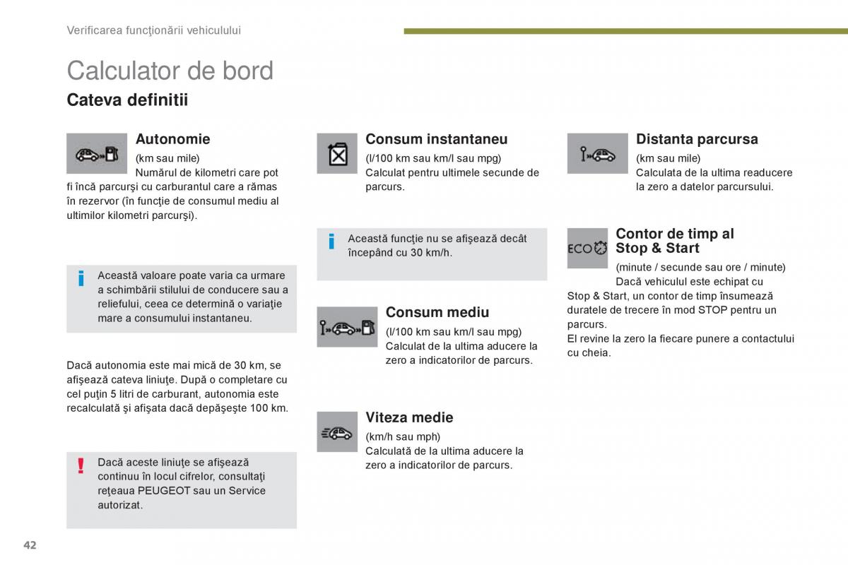 Peugeot 5008 II 2 manualul proprietarului / page 44