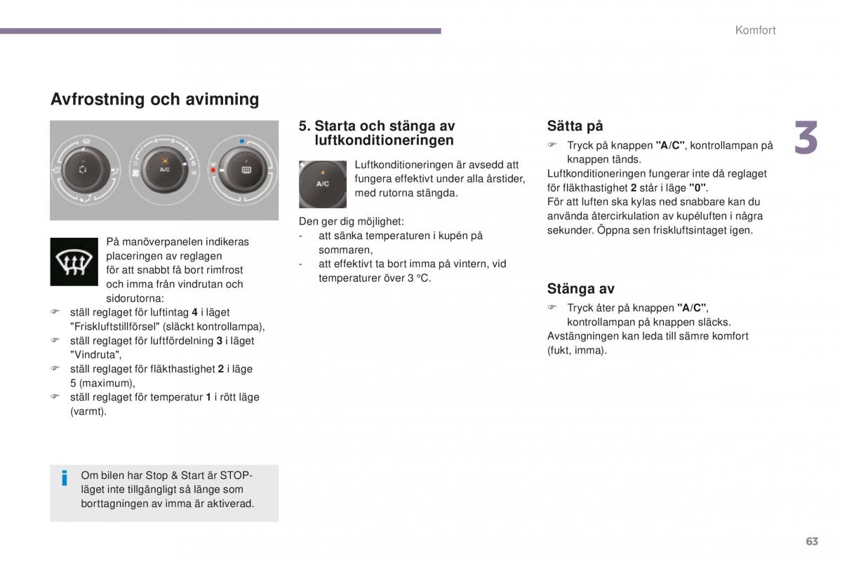 Peugeot 5008 II 2 instruktionsbok / page 65