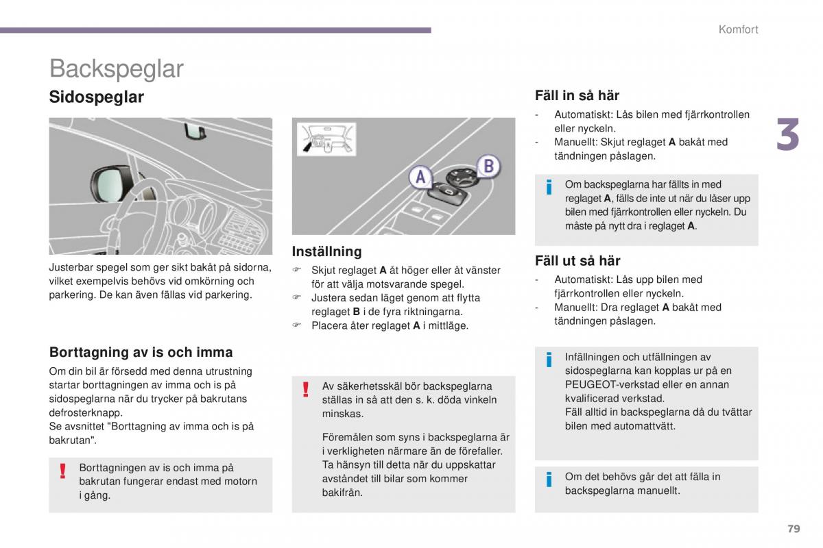 Peugeot 5008 II 2 instruktionsbok / page 81