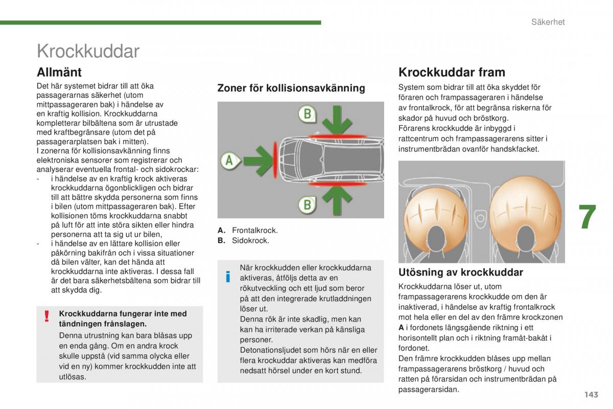 Peugeot 5008 II 2 instruktionsbok / page 145