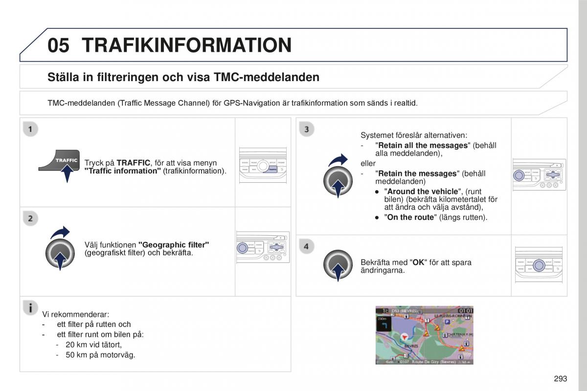 Peugeot 5008 II 2 instruktionsbok / page 295