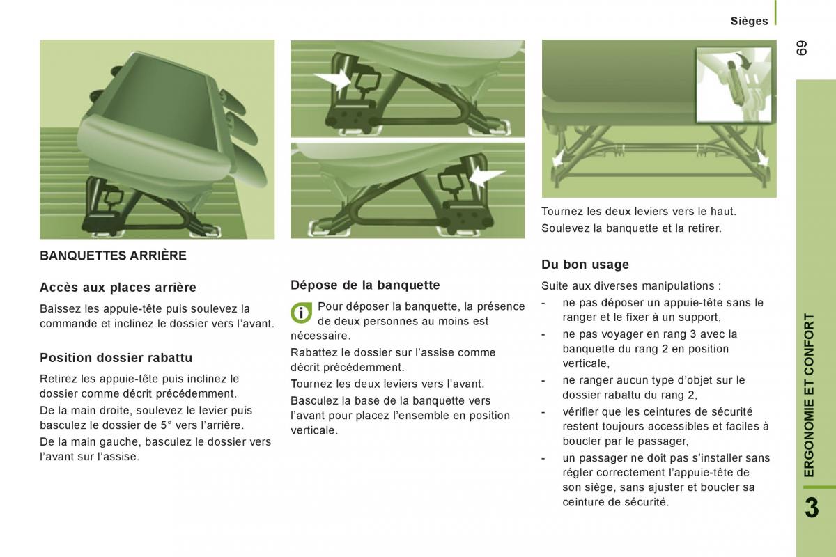 Peugeot Boxer manuel du proprietaire / page 71