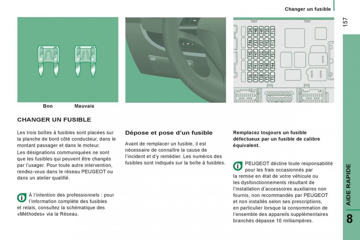 Peugeot Boxer manuel du proprietaire / page 159