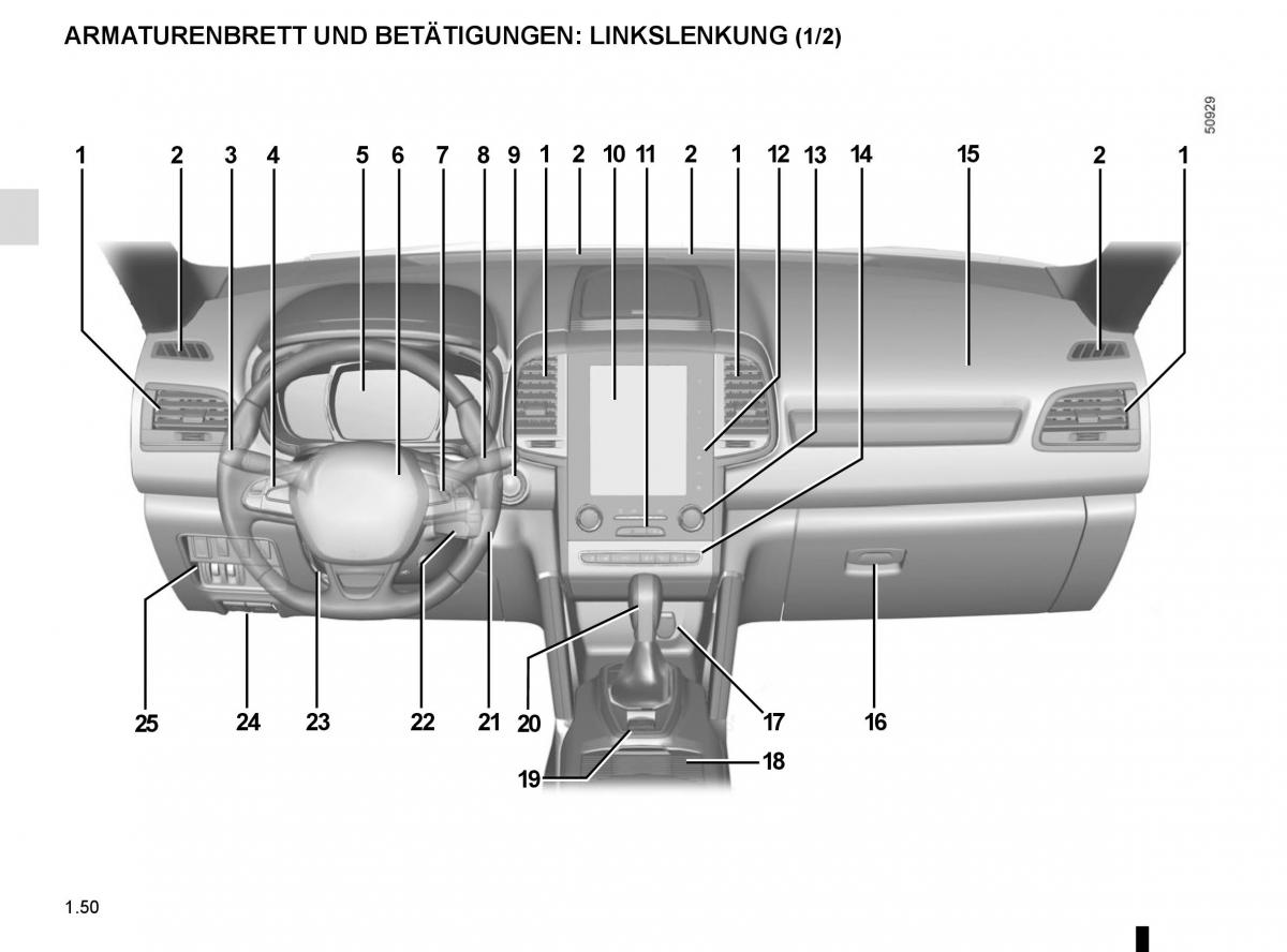 Renault Koleos II 2 Handbuch / page 56