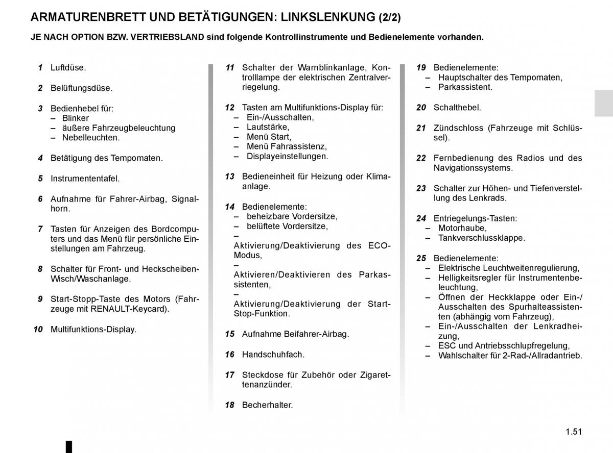 Renault Koleos II 2 Handbuch / page 57