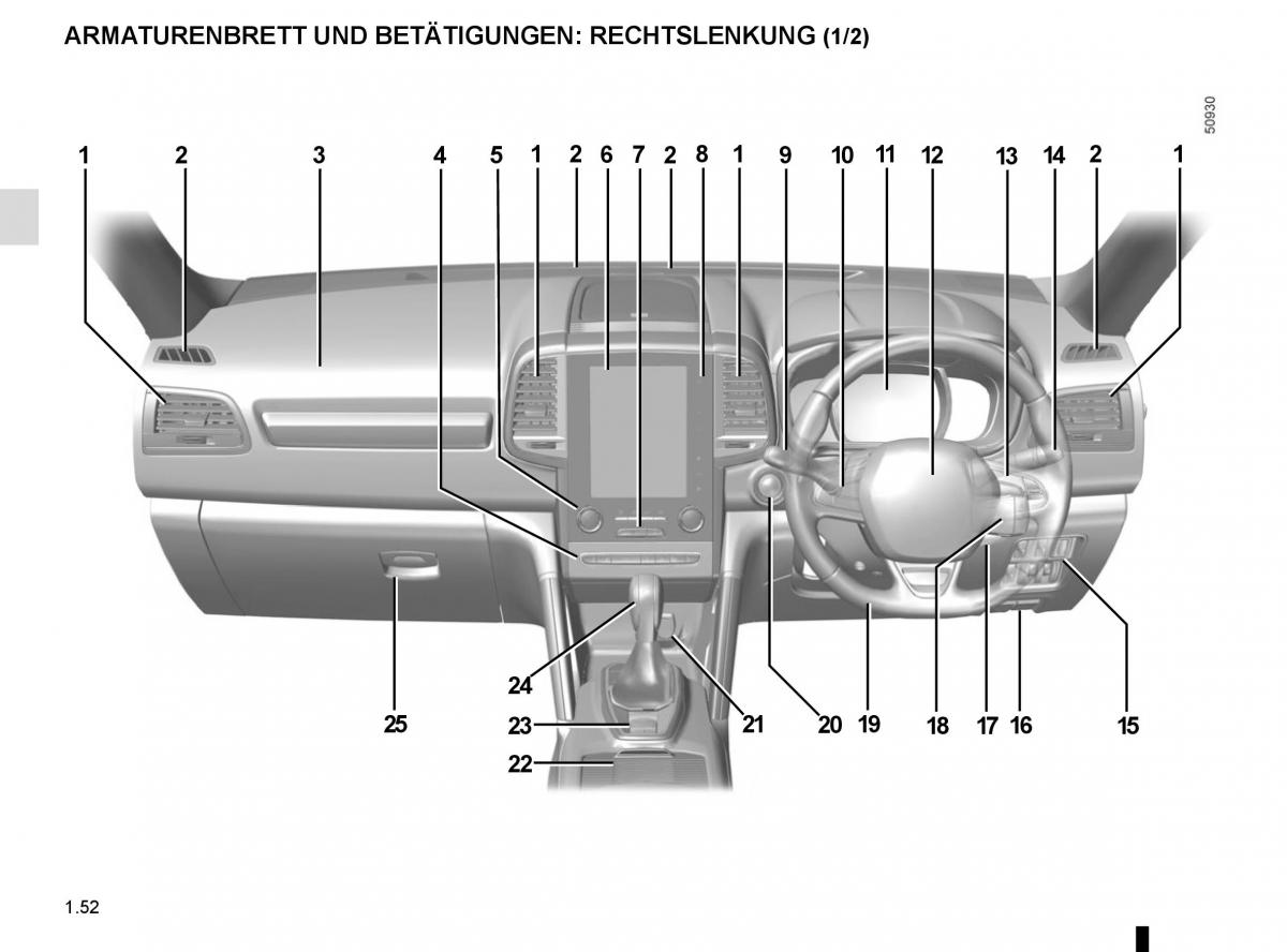 Renault Koleos II 2 Handbuch / page 58