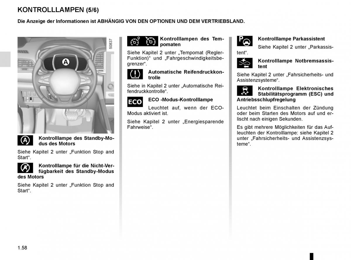 Renault Koleos II 2 Handbuch / page 64