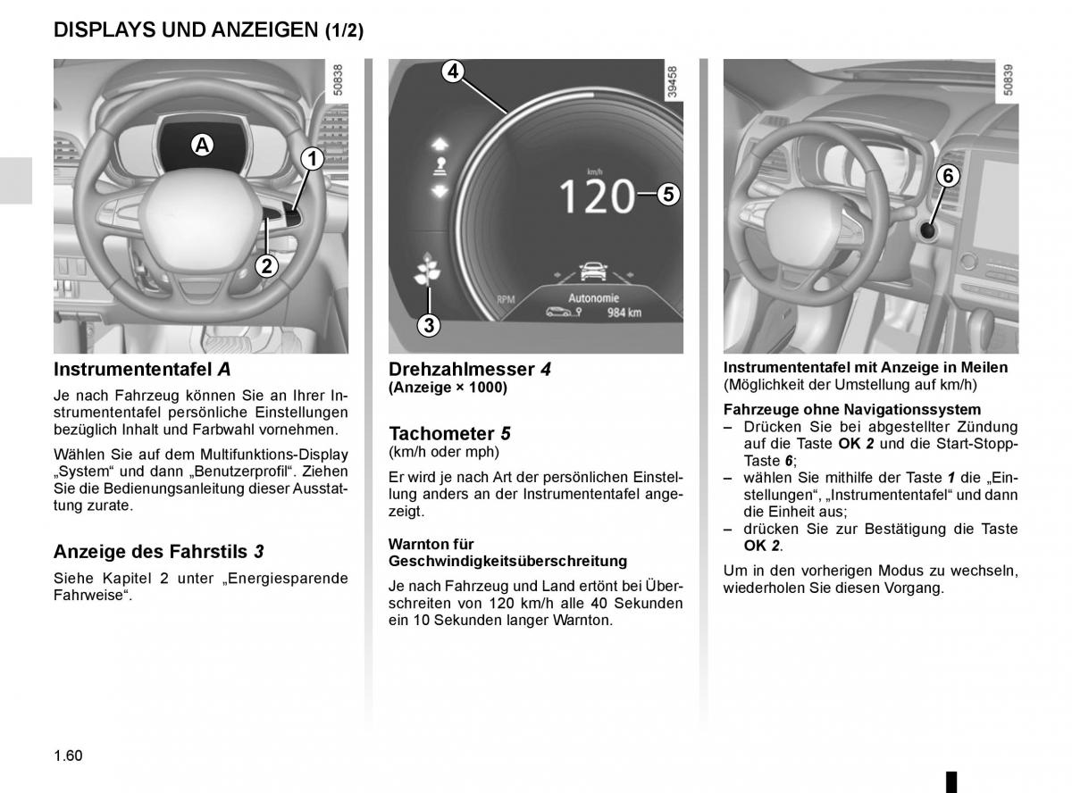 Renault Koleos II 2 Handbuch / page 66