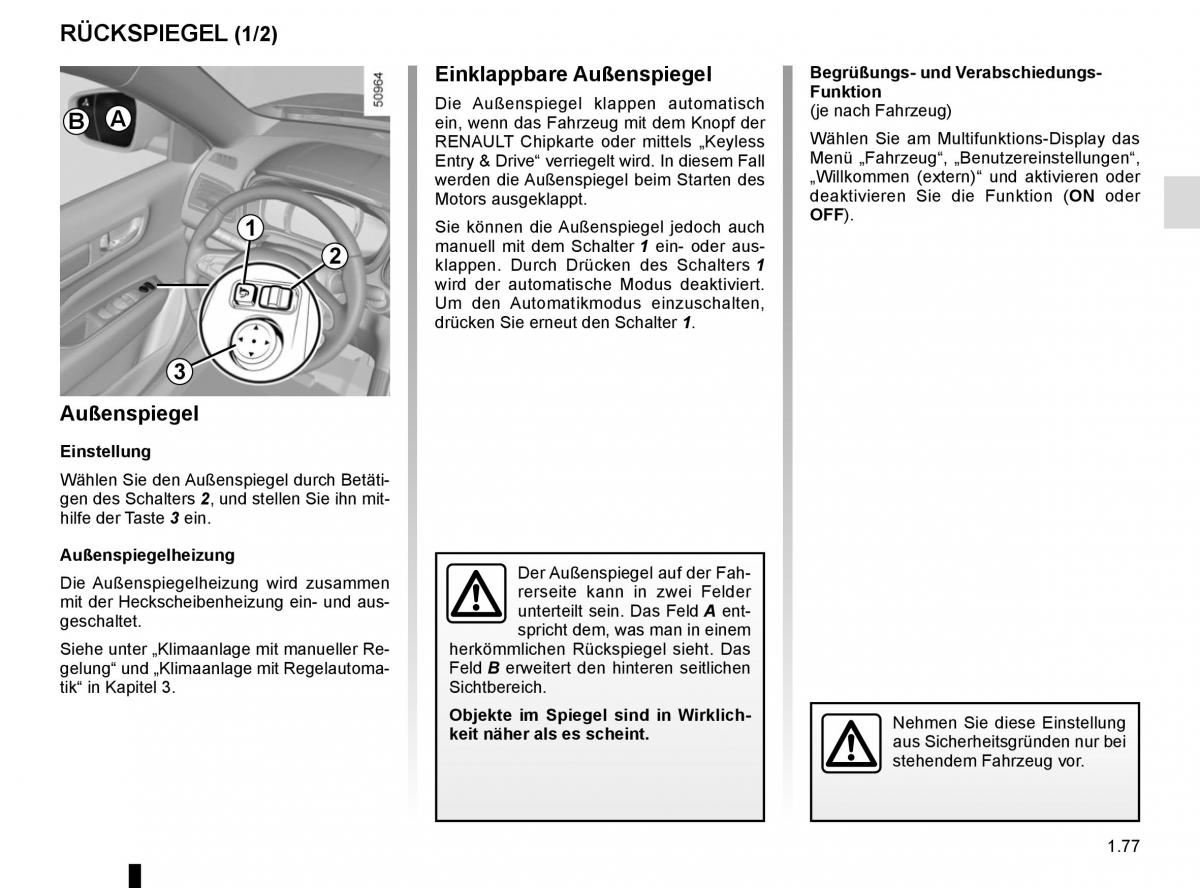 Renault Koleos II 2 Handbuch / page 83