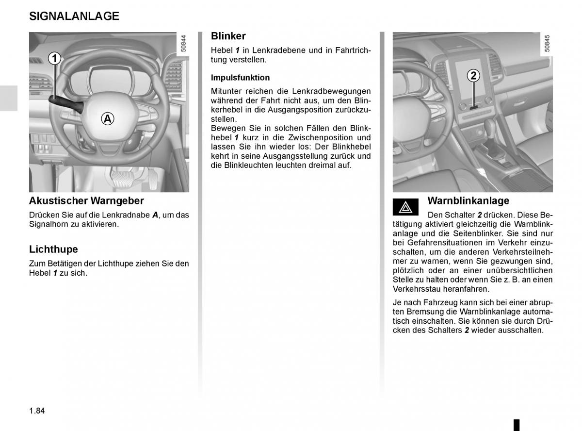 Renault Koleos II 2 Handbuch / page 90