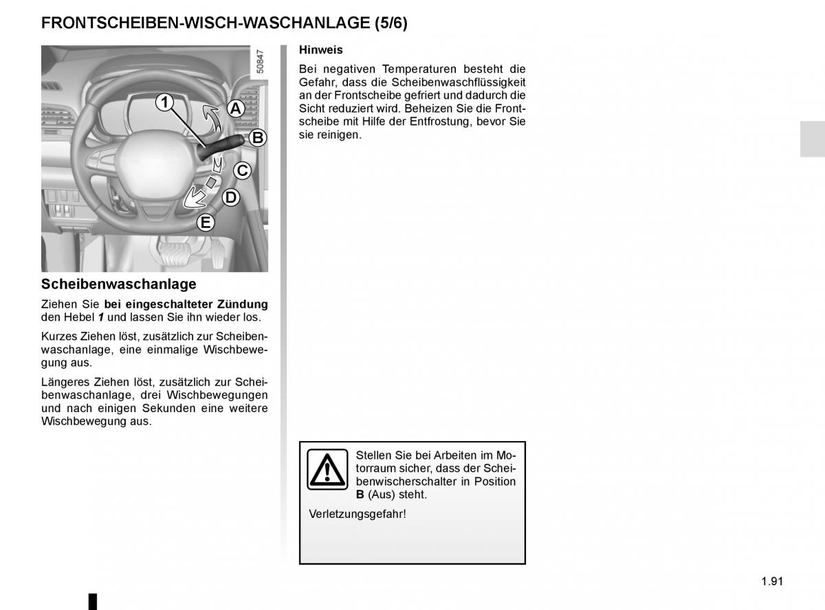 Renault Koleos II 2 Handbuch / page 97