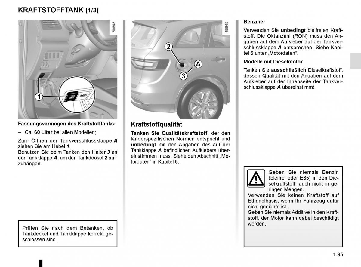 Renault Koleos II 2 Handbuch / page 101